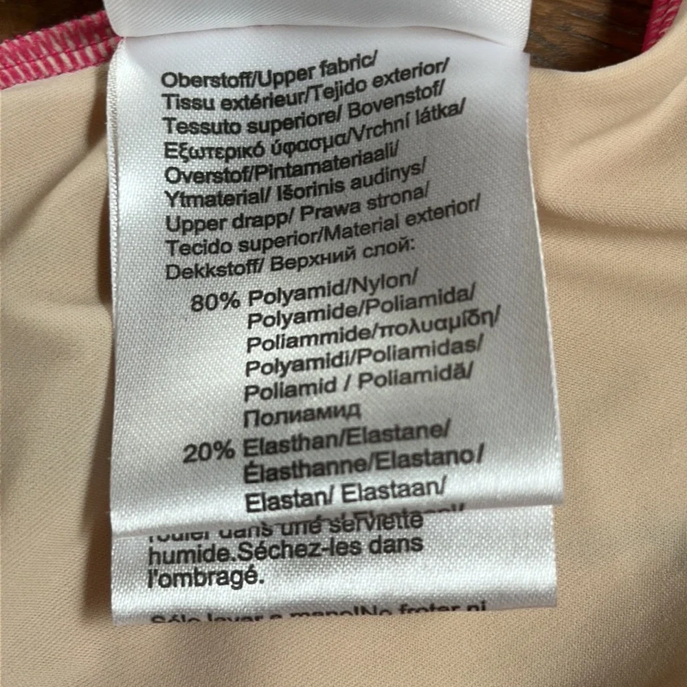 Diva by Rachel Pappo floral Tropical one piece swimsuit Hawaii Barbicore Pink - Picture 17 of 17